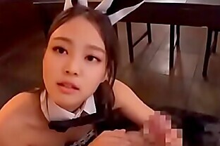 BLACKPINK Jennie Кролик Костюм Порно